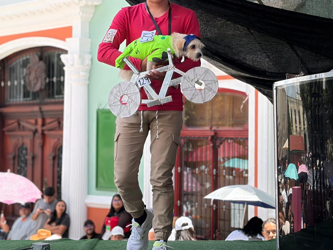 Perritos llenan de tradición y color con la Expo Canina en la Feria de Huamantla